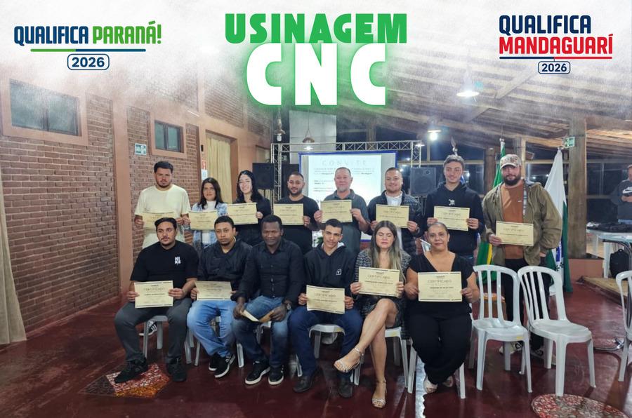 Dinheiro no Bolso, Diploma na Mão e Articulação Política: Mandaguari Forma Turma de Usinagem