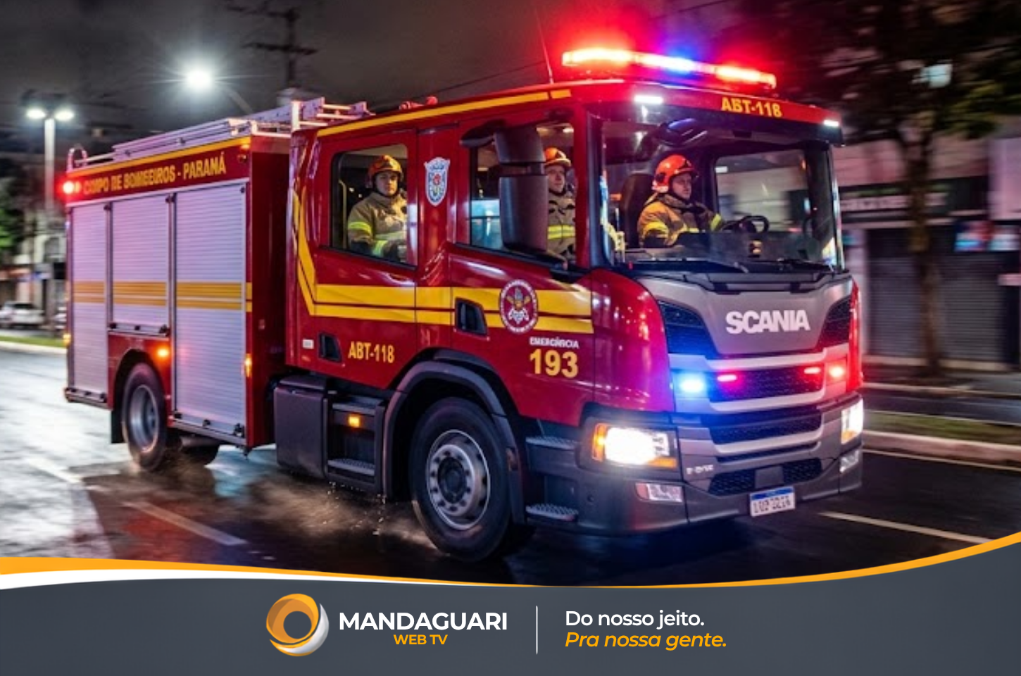 Incêndio atinge residência na Rua João Bonini e é rapidamente controlado por Bombeiros