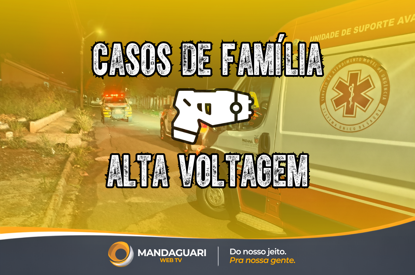 O Dia em que o Taser Pediu Arrego: Carro Destruído e Seis Choques no Meio da Rua