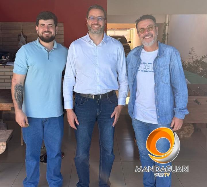 PL e Novo reforçam parceria política em Mandaguari