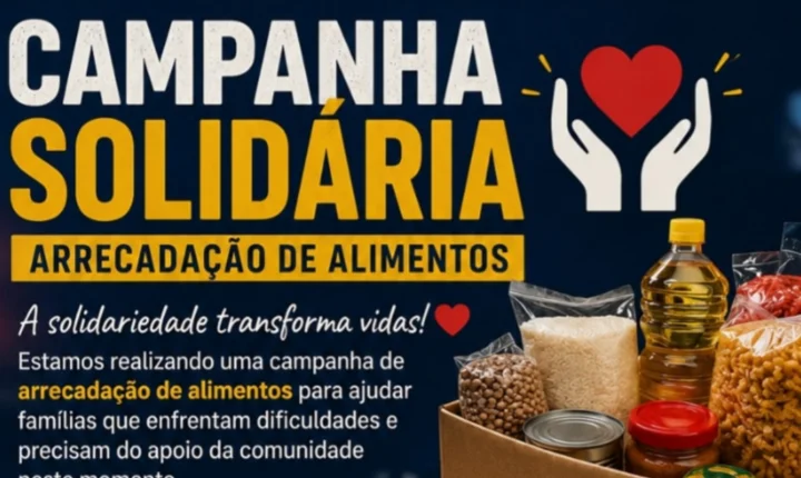 Campanha arrecada alimentos para ajudar famílias