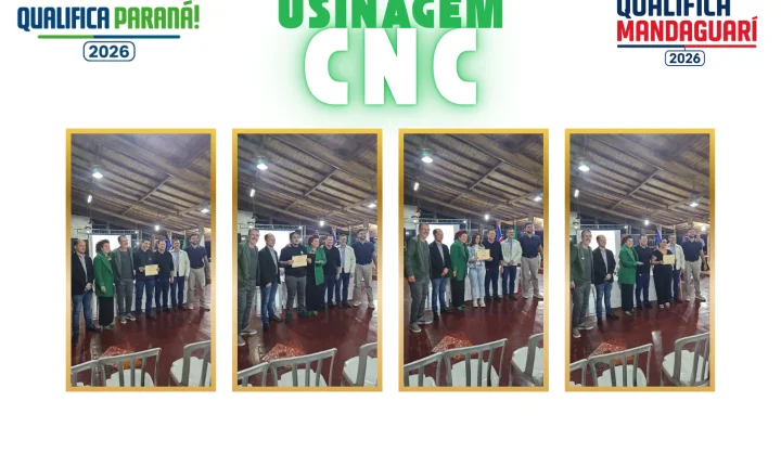 Dinheiro no Bolso, Diploma na Mão e Articulação Política: Mandaguari Forma Turma de Usinagem