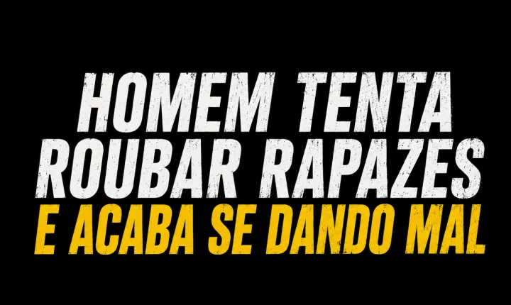 Homem em situação de rua tenta assaltar rapaz e terminou em confusão 