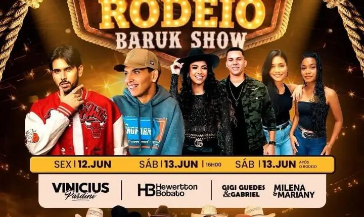 Jandaia do Sul receberá o primeiro rodeio realizado dentro de um salão de eventos