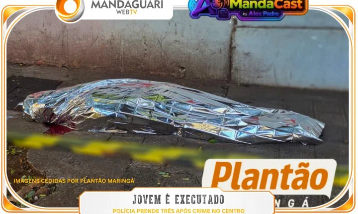 Jovem é executado no centro de Maringá e polícia prende três a jato; rastro do crime aponta para dívida de agiotagem na Bahia