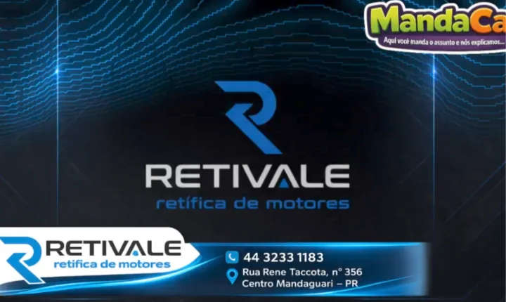 Retivale Retífica de Motores é referência em qualidade e confiança em Mandaguari