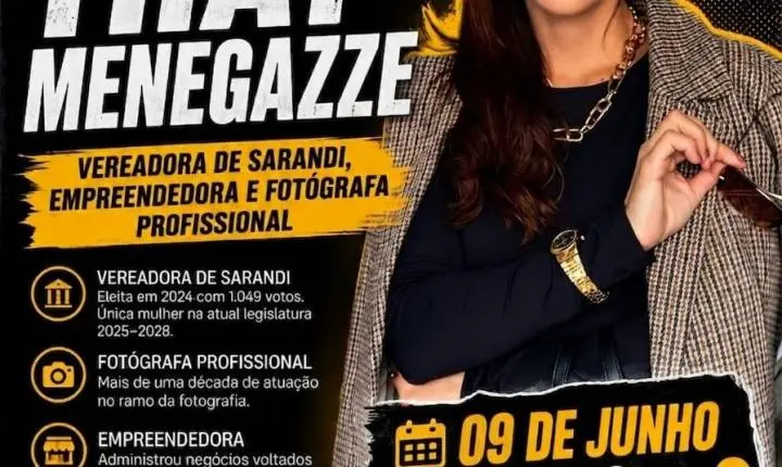 Thay Menegaz será a convidada especial do MandaCast nesta terça feira 